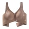 Womens Seamless Wireless Push Up V Neck Bralette Plus Size Comfort Support 4