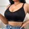 ComfortFit Plus Size Maternity Nursing Bra Wireless Supportive Breastfeeding Bra with Easy Open Clasps