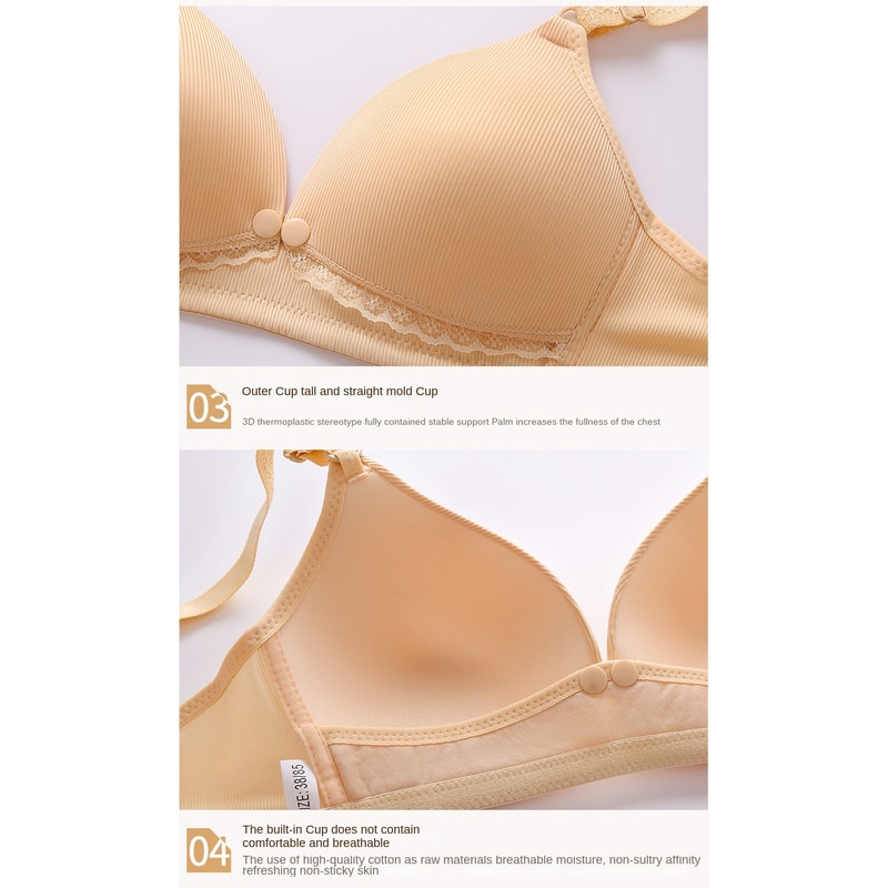 ComfortFlex Plus Size Maternity & Nursing Bra Supportive Wire Free Breastfeeding Bra