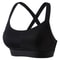 High Impact Criss Cross Back Workout Sports Bra Padded Support Moisture Wicking Comfort 5