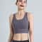 Plus Size High Support Running Yoga Sports Bra With Breathable Mesh Racerback 7