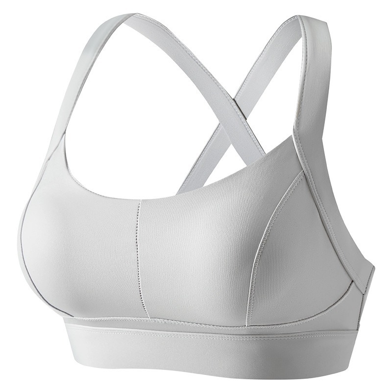 Womens Performance High Impact Sports Bra Wireless Crisscross Back Yoga Gym Running Fitness Suppo 3