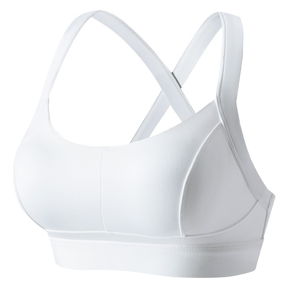 Womens Performance High Impact Sports Bra Wireless Crisscross Back Yoga Gym Running Fitness Suppo 7