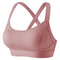 Womens Performance High Impact Sports Bra Wireless Crisscross Back Yoga Gym Running Fitness Suppo 11