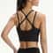 Womens Quick Dry Cross Strap Sports Bra For Women Yoga Workout Support 6
