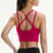 Womens Quick Dry Cross Strap Sports Bra For Women Yoga Workout Support 7