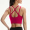 Womens Quick Dry Cross Strap Sports Bra For Women Yoga Workout Support 7