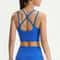 Womens Quick Dry Cross Strap Sports Bra For Women Yoga Workout Support 8