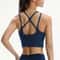 Womens Quick Dry Cross Strap Sports Bra For Women Yoga Workout Support 9