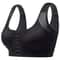 Front Closure Plus Size Wireless Yoga Sports Bra With Posture Support Comfortable Push Up Fit 7