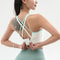 Sculpt Support Womens Sports Bra Yoga Bra Top Shockproof Wirefree Workout Gym Fitness Vest 1
