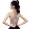 Premium High Support Push Up Sports Bra for Women – Adjustable Back Buckle Workout Yoga Bra