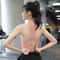 Premium High Support Push Up Sports Bra for Women – Adjustable Back Buckle Workout Yoga Bra
