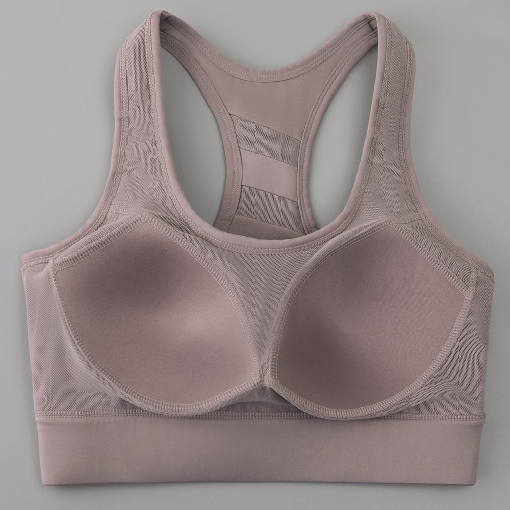 Premium High Support Push Up Sports Bra for Women – Adjustable Back Buckle Workout Yoga Bra