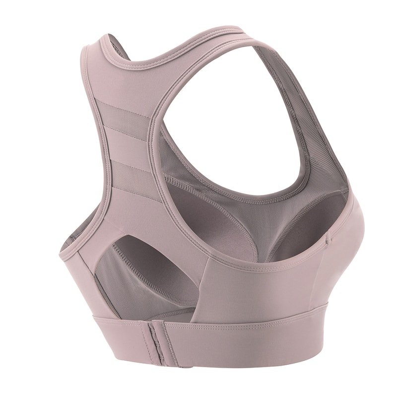 Premium High Support Push Up Sports Bra for Women – Adjustable Back Buckle Workout Yoga Bra