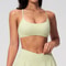 Performance Push Up Sport Crop Top Womens Breathable Gym Bra