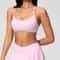Performance Push Up Sport Crop Top Womens Breathable Gym Bra