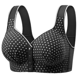 comfortfit front closure wireless bra for women – large size support & easy wear