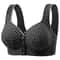 ComfortFit Front Closure Wireless Bra For Women Large Size Support Easy Wear 0