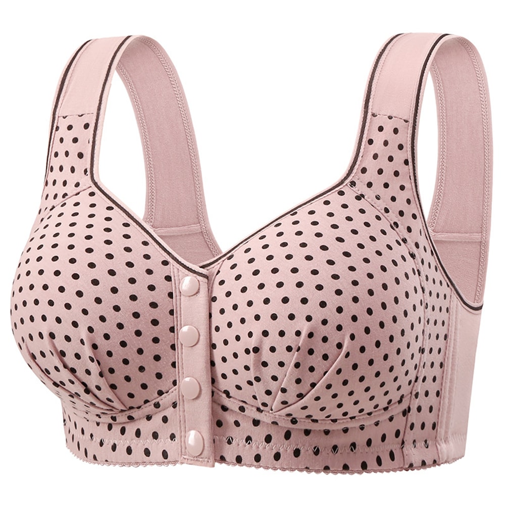 ComfortFit Front Closure Wireless Bra For Women Large Size Support Easy Wear 2