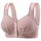 ComfortFit Front Closure Wireless Bra For Women Large Size Support Easy Wear 2