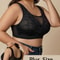 ComfortCurve Plus Size White Floral Lace Bralette Wireless Comfort Breathable Wide Strap Support 5