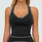 Womens Shockproof Sports Bra Quick Dry Yoga Running Fitness Top 5