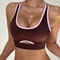 Seamless Breathable Sports Bra Shockproof Push Up Workout Crop Top