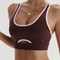 Seamless Breathable Sports Bra Shockproof Push Up Workout Crop Top