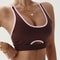 Seamless Breathable Sports Bra Shockproof Push Up Workout Crop Top