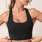 Womens Stretch Yoga Sports Bra Tank Top With Removable Pads TBack Activewear 3