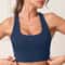 Womens Stretch Yoga Sports Bra Tank Top With Removable Pads TBack Activewear 7