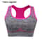Shockproof Quick Dry Seamless Fitness Bra Crop Top For Women Padded Gym Yoga Support 4