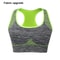 Shockproof Quick Dry Seamless Fitness Bra Crop Top For Women Padded Gym Yoga Support 5