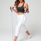 seamless sports bra, racerback yoga bra, breathable workout top, shockproof gym bra, push up fitness vest
