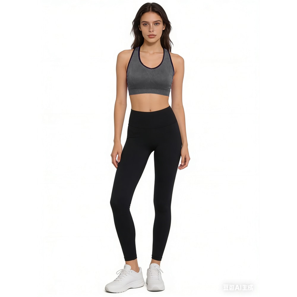 Womens High Support Mesh Racerback Sports Bra – Breathable Quick Dry Gym & Yoga Top