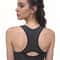 Womens High Support Mesh Racerback Sports Bra – Breathable Quick Dry Gym & Yoga Top