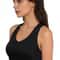 Womens High Support Mesh Racerback Sports Bra – Breathable Quick Dry Gym & Yoga Top