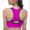 Womens High Support Mesh Racerback Sports Bra – Breathable Quick Dry Gym & Yoga Top
