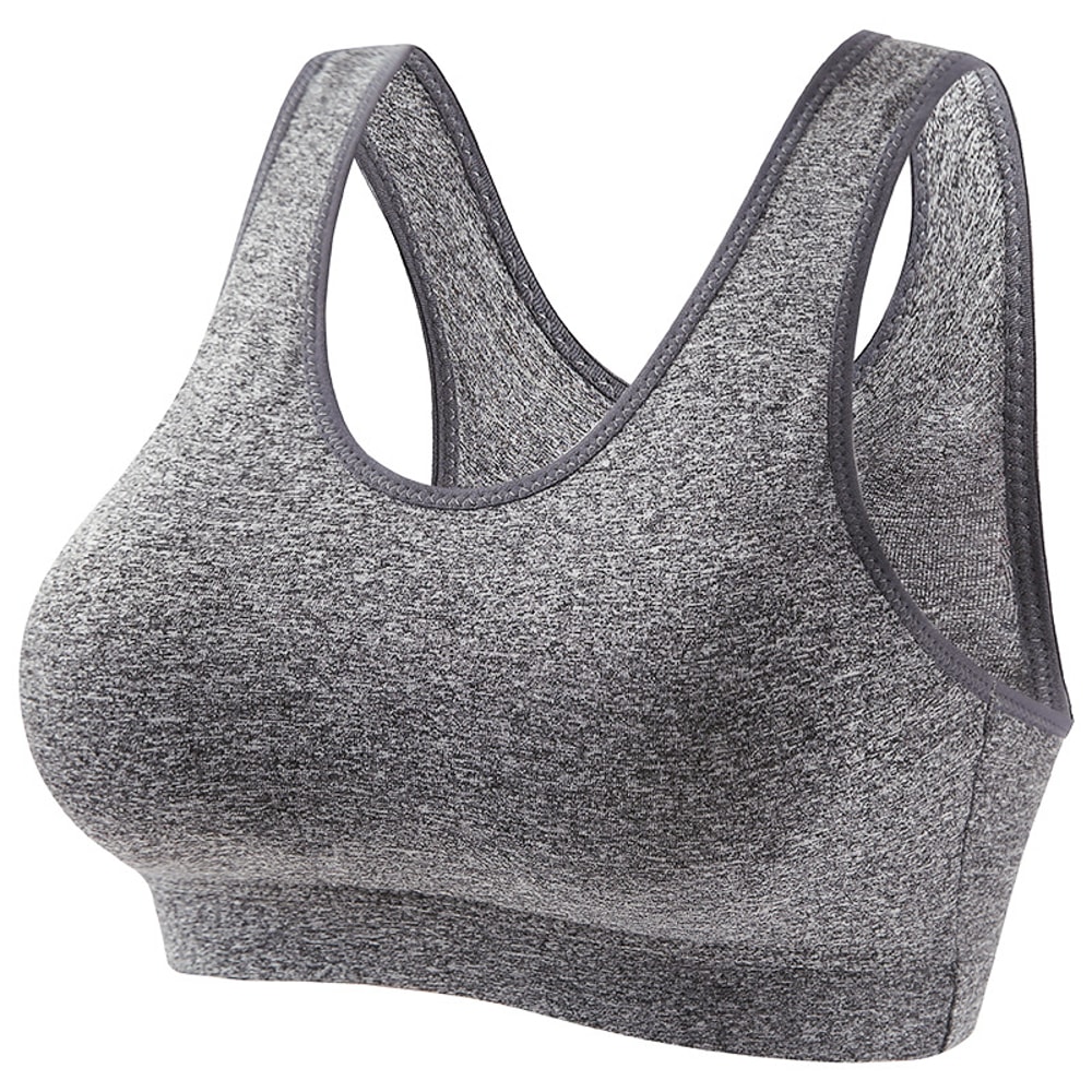 High Support Womens Breathable Sports Bra Vest – Shockproof Yoga & Gym Top
