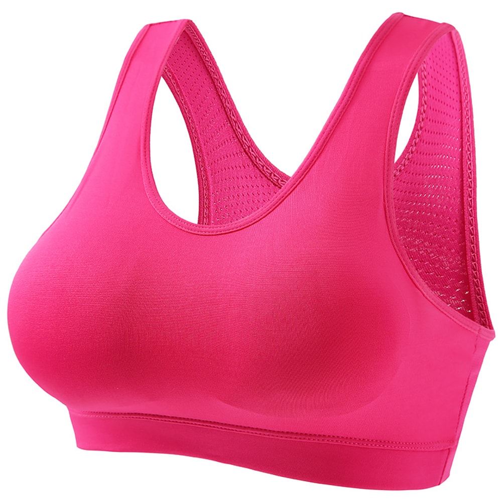 High Support Womens Breathable Sports Bra Vest – Shockproof Yoga & Gym Top