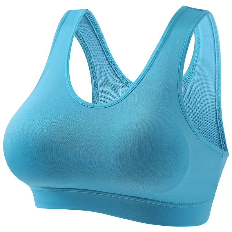 High Support Womens Breathable Sports Bra Vest – Shockproof Yoga & Gym Top