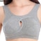 Plus Size Comfort Cotton Sleep Bra Wireless Removable Padding Support 0