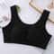 Plus Size Comfort Cotton Sleep Bra Wireless Removable Padding Support 7