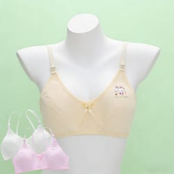 breathable cotton training bras for girls comfortable puberty teen underwear