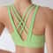 Womens Seamless Yoga & Shockproof Gym Bra – High Support Fitness Crop Top