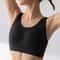Womens Seamless Yoga & Shockproof Gym Bra – High Support Fitness Crop Top