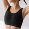 Womens Seamless Yoga & Shockproof Gym Bra – High Support Fitness Crop Top