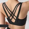 Womens Seamless Yoga & Shockproof Gym Bra – High Support Fitness Crop Top