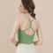 Polka Dot Seamless Sports Bra for Women – Supportive Yoga & Fitness Activewear
